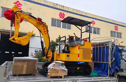 山東東達(dá)機(jī)電自主研發(fā)生產(chǎn)的 MWD2.0小型挖掘機(jī)成功發(fā)運(yùn)云南